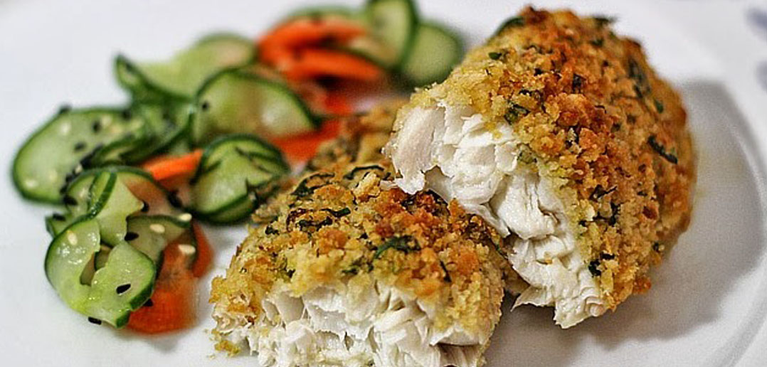 Ir para  <p>&nbsp;</p>

<p><big><strong>Peixe com crosta de aveia</strong></big></p>

<p><big>&frac12; x&iacute;cara de aveia em...